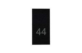 р044пч 44 - размерник - черный (уп.200 шт) купить по цене 115 руб - в интернет-магазине Веллтекс | Волгоград
