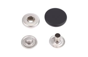 кнопка монетка l-12 soft-touch цв черный нерж медицинская сталь 15мм + никель3 части 12,5мм(уп ок. –  установочная фурнитура для шитья дома купить в Веллтекс | Волгоград
