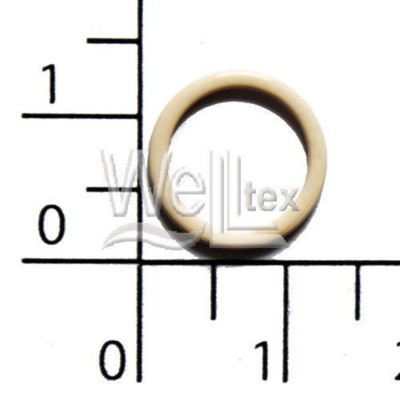 Кольцо металл крашенный d=10мм 1000В бежевый (упаковка 1000 штук) (1)