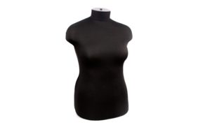 манекен женский р52 (104-84-110) мягкий цв чёрный купить по цене 9266 руб - в интернет-магазине Веллтекс | Волгоград
