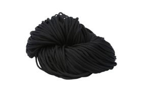 шнур для одежды круглый цв черный 5мм (уп 100м) 5-02 купить по 1.95 для тактического снаряжения в Волгограде 