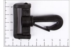карабин 32мм пластик черный (уп 400шт) z48-13/0325-1018 купить по 4 - в интернет - магазине Веллтекс | Волгоград
.