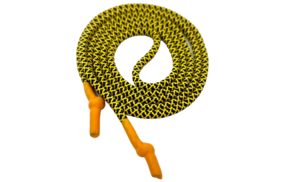 шнур круглый 5мм цв желто-черный оранжевый декор наконечник узел (длина 135см) купить по цене 60 руб для домашнего шитья - в интернет-магазине Веллтекс | Волгоград
