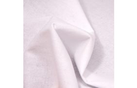 бязь клеевая сплошная рубашечная 150г/м2 цв белый 112см (рул 50м) danelli s3e150 купить по 250 - в интернет - магазине Веллтекс | Волгоград
.