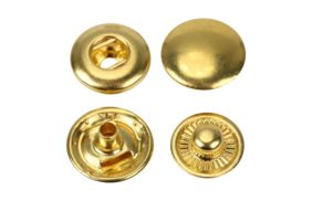 кнопка l-12 цв золото нерж 12,5мм (уп ок.72шт) veritas купить по цене 909 руб - в интернет-магазине Веллтекс | Волгоград
