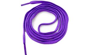 шнур круглый 5мм цв фиолетовый (110см) купить по цене 37.07 руб для домашнего шитья - в интернет-магазине Веллтекс | Волгоград
