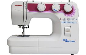 бытовая швейная машина janome my style 280s купить по доступной цене - в интернет-магазине Веллтекс | Волгоград
