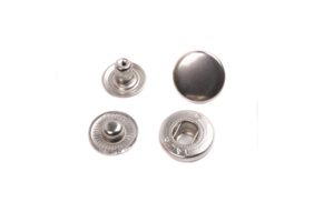 кнопка l-15 цв никель сталь 15мм (уп ок.72шт) veritas купить по цене 360 руб - в интернет-магазине Веллтекс | Волгоград
