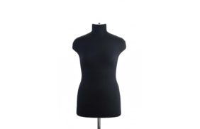манекен женский р48 (96-75-102) мягкий цв чёрный купить по цене 9266 руб - в интернет-магазине Веллтекс | Волгоград
